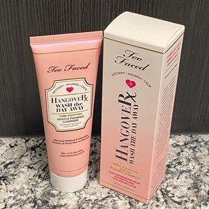 Too Faced HangoverX Wash Day The Away, Foaming Cleanser 4.23 oz. Brand NEW